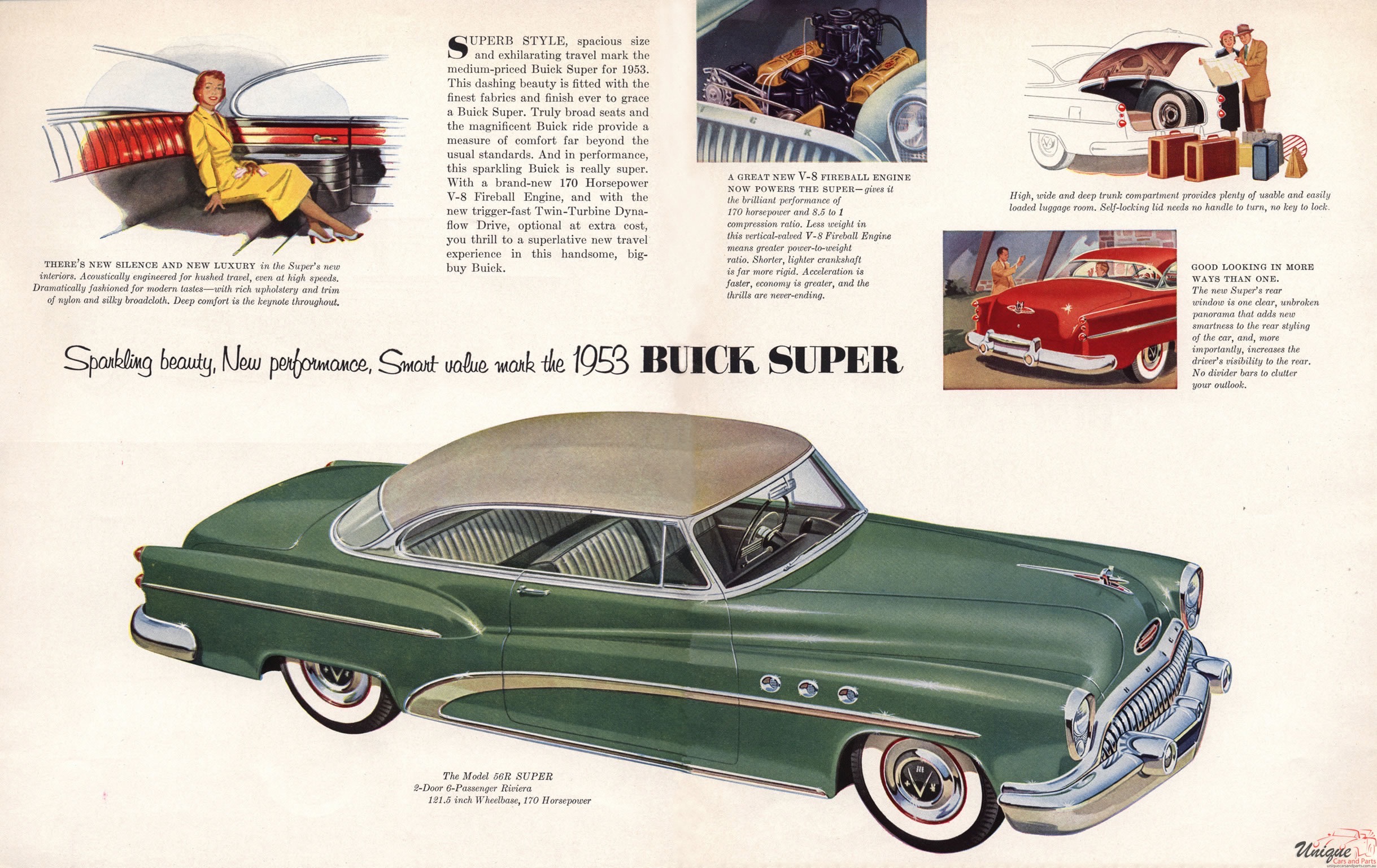 1953 Buick Brochure Page 7